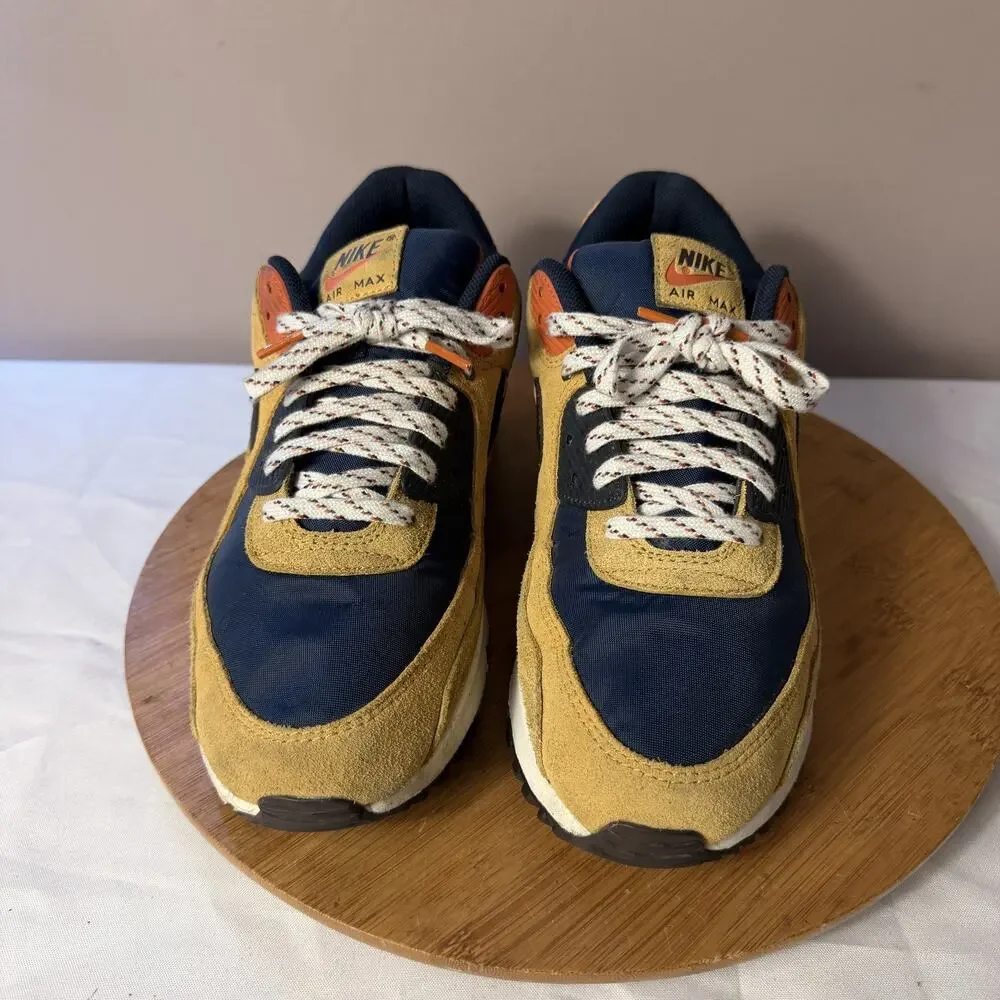 Nike Air Max 90 Bucktan Team Navy-DZ5175-200 Size 12